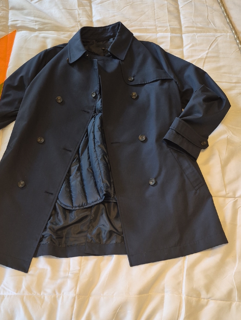 Uniglo Trench Classic Preppy Water Repellant Timeless Trench